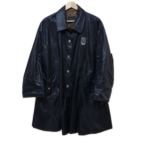 バレンザ VALENZA サイズ44 L - 黒 レディース 長袖/ワッペン/秋/春 美品 コート拍卖