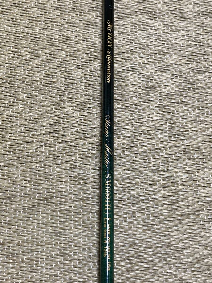 ミスタードン スタンプマスター SM6001H 6' 〜15g、6〜12lb エビス アドミレーションシリーズ Mr.Don Admiration Stump Master拍卖