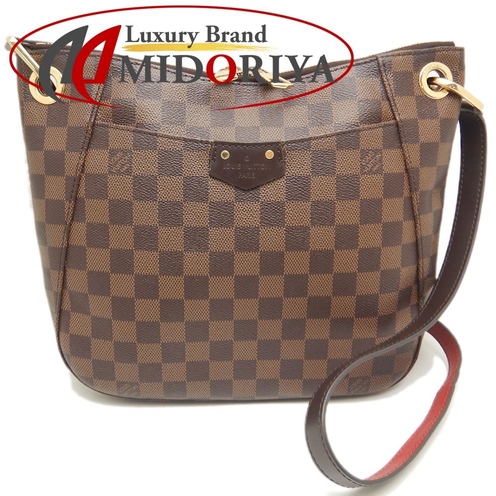 LOUIS VUITTON ルイヴィトン ダミエ サウス・バンク N42230 ショルダーバッグ エベヌ/252675【中古】拍卖