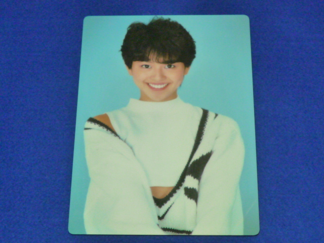 ★小泉今日子下敷き/ブルー////当時物新品拍卖