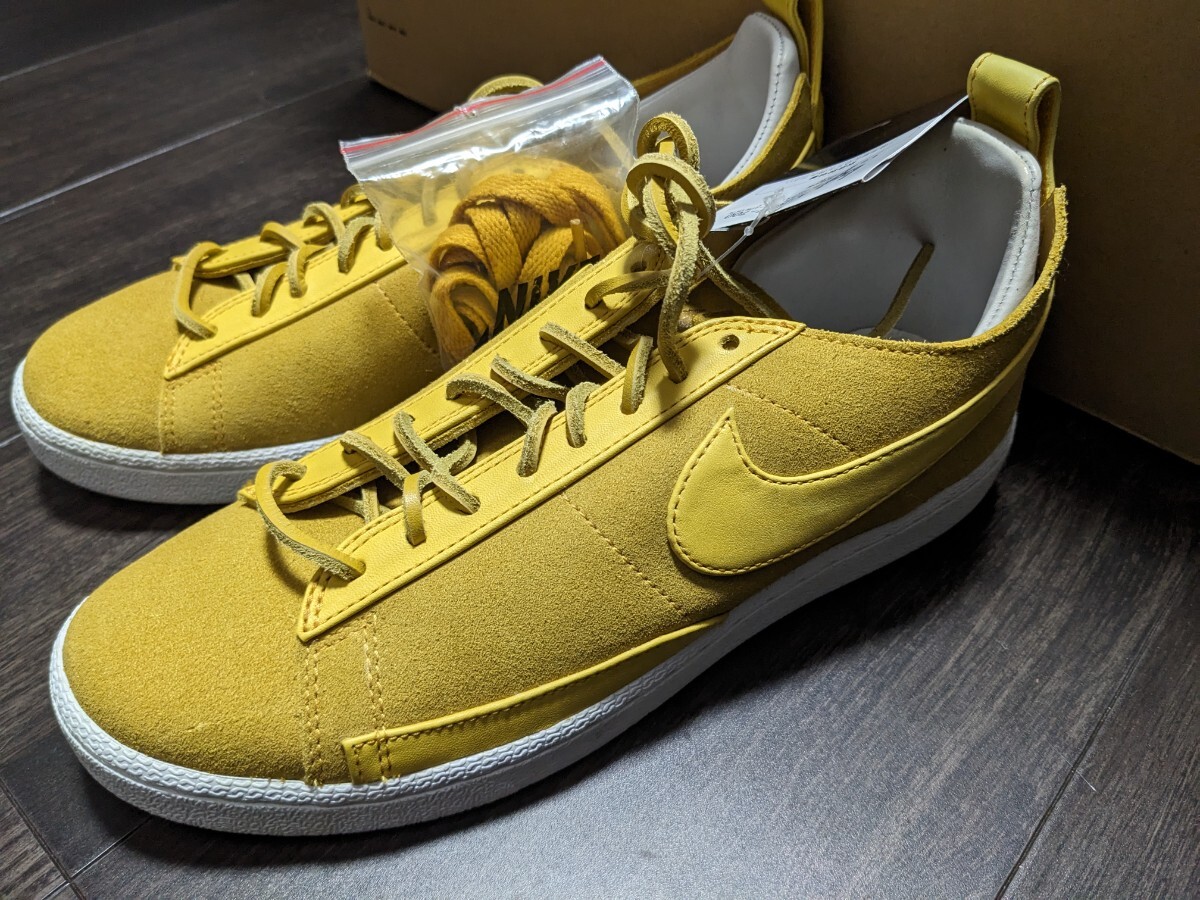 新品未使用 ナイキ NIKE ブレーザー BLAZER ローカット スニーカー レディース 24.5cm 天然皮革 スウェード レザー拍卖