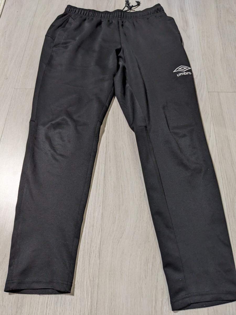 UMBRO アンブロ トレーニングパンツ Oサイズ サッカー フットサル ジャージ 黒 ブラック 拍卖