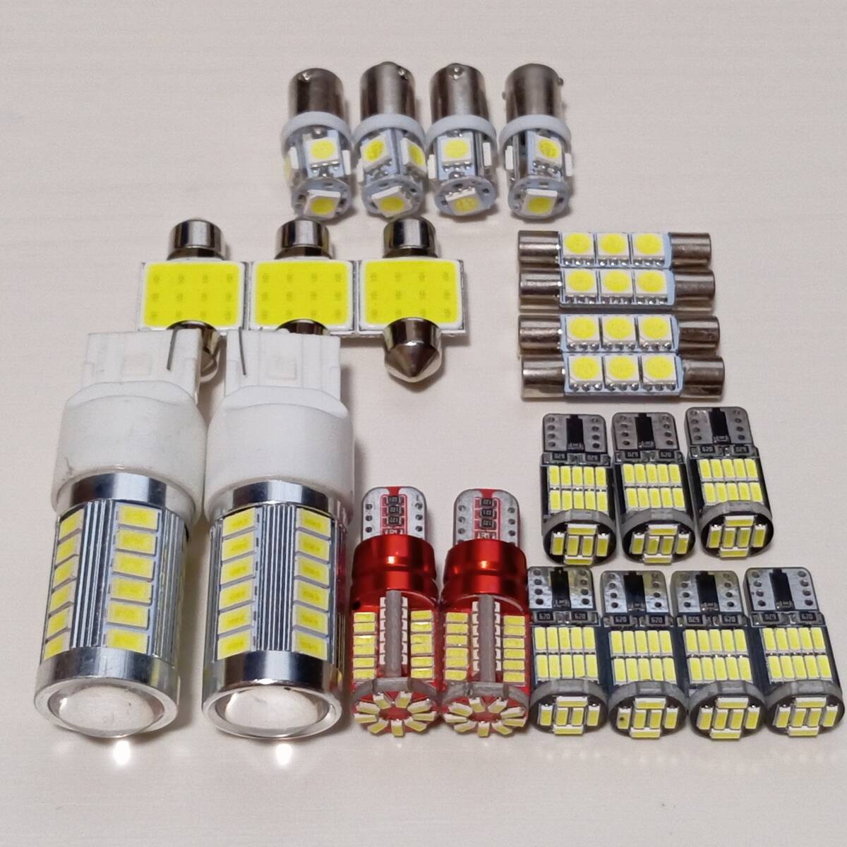 最強セット!センチュリー GZG50 T10 LED ルームランプ バックランプ ポジション球 ナンバー灯 22個セット 爆光! /33/57/26/f3/t31/b9拍卖