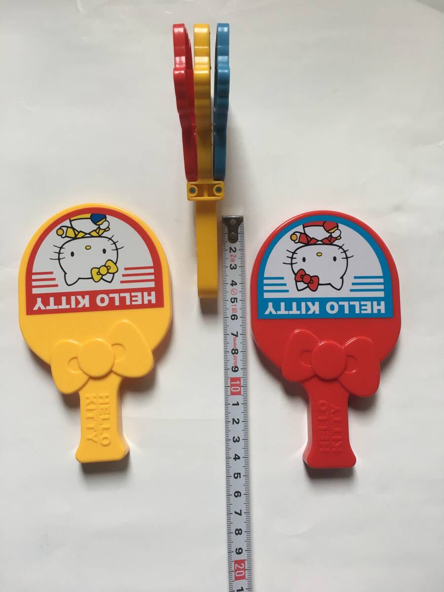 ハローキティ 羽根つきセット 美品 卓球お遊びに!拍卖