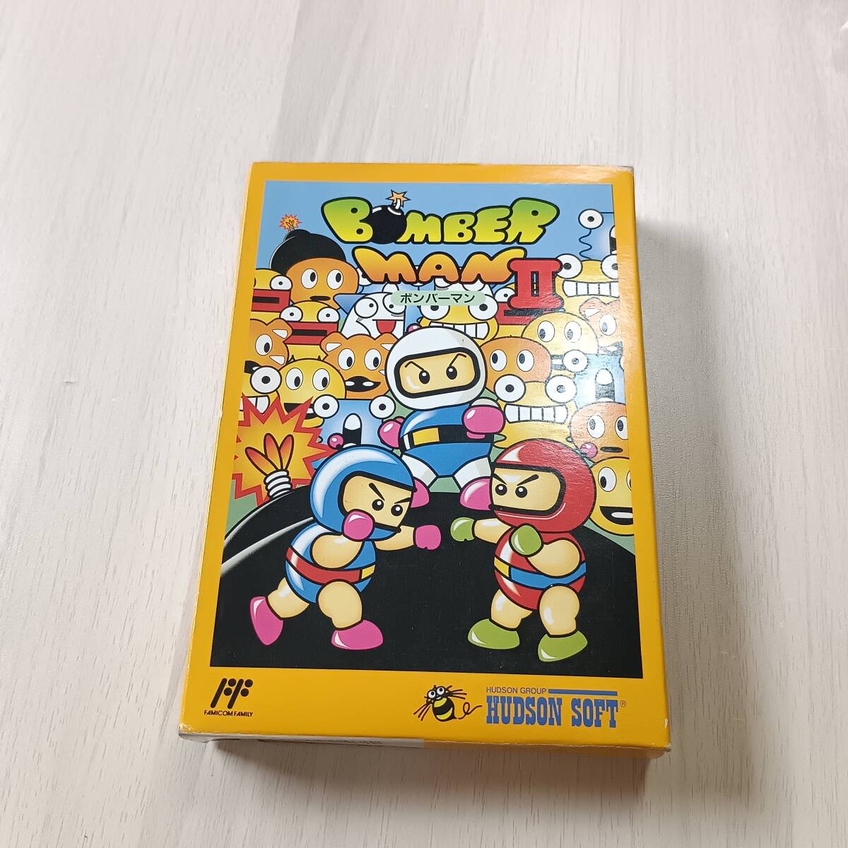 ◯ソフト無し レア! 美品! FC ボンバーマンII 箱説のみ 迅速発送◯拍卖
