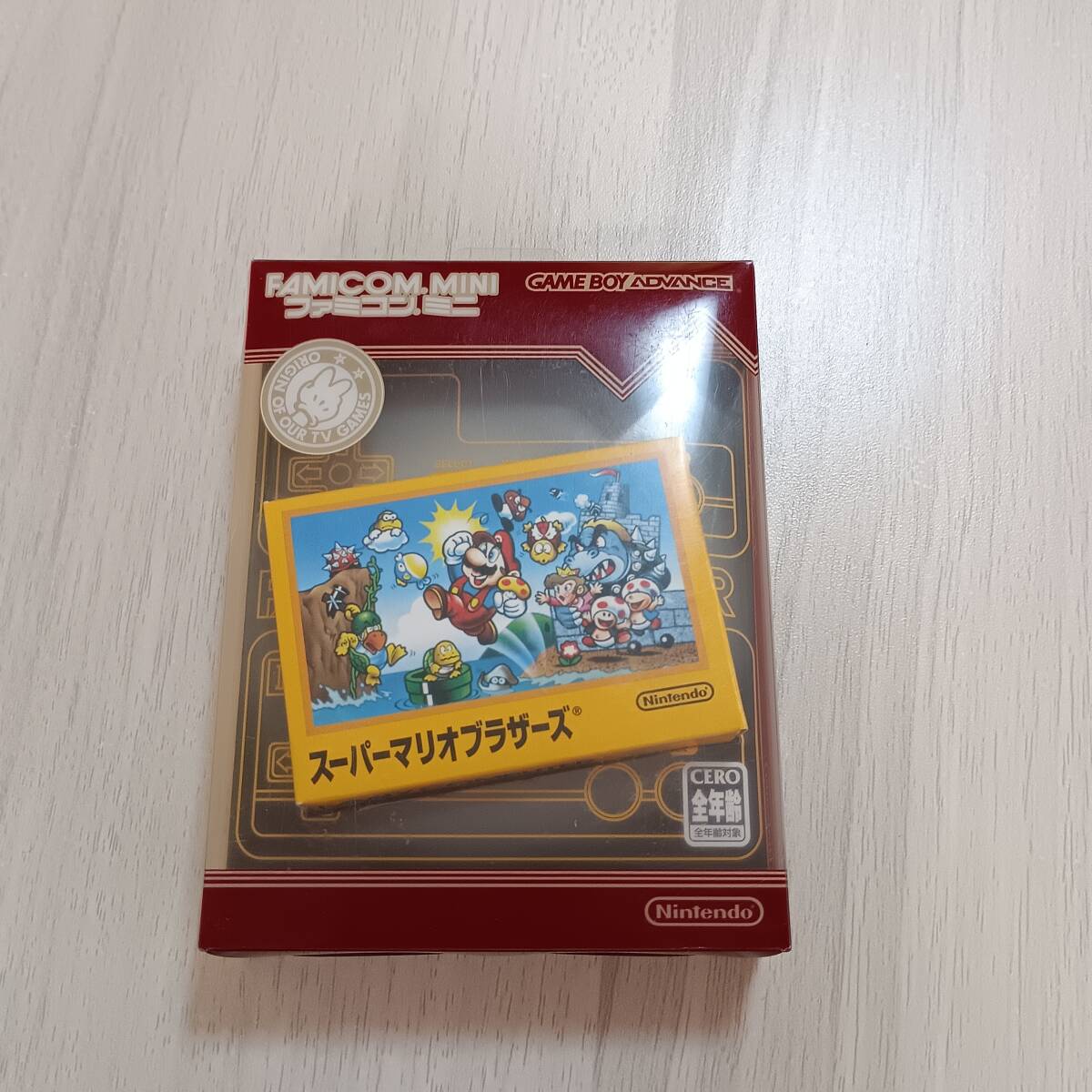 ◯ソフト無し 中身超美品! GBA ファミコンミニ スーパーマリオブラザーズ 箱説のみ 何本でも同梱OK◯拍卖