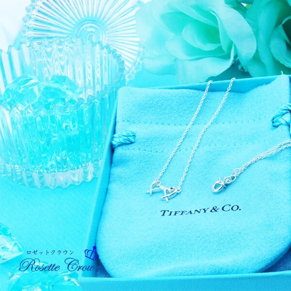 ◆新品◆値下げ交渉 は 質問で◆未使用◆ティファニー◆パロマピカソ ダブルラビングハートネックレス ダイヤ◆拍卖