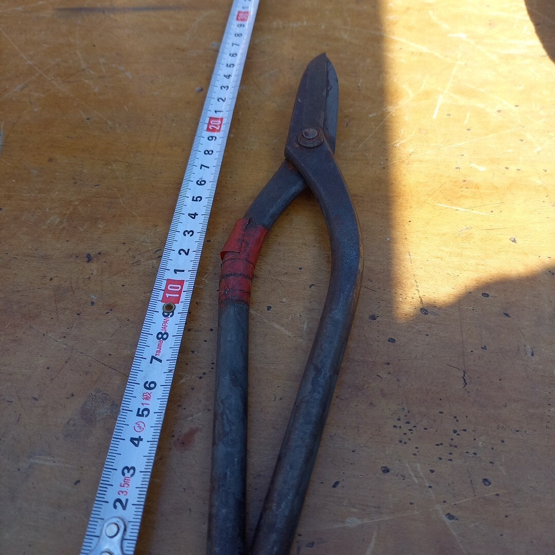板金工具 板金ハサミ 金切鋏 ハサミ 大工 建築拍卖