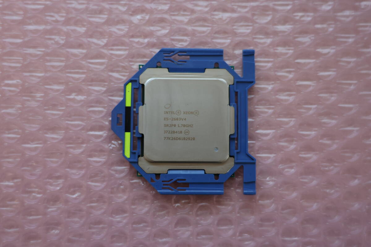 ▼送料無料▼HP ProLiant ML110 G9 CPU INTEL XEON E5-2603V4 SR2P0 1.70GHZ J722B418 77K26D6102920拍卖