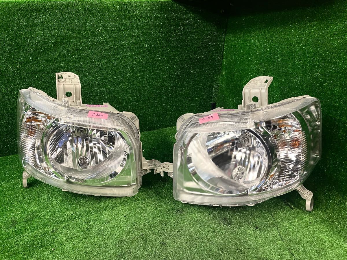 0248-250422 N-BOX JF2 ヘッドライト ハロゲン 左右セット 破損無 ホンダ HONDA (D)拍卖