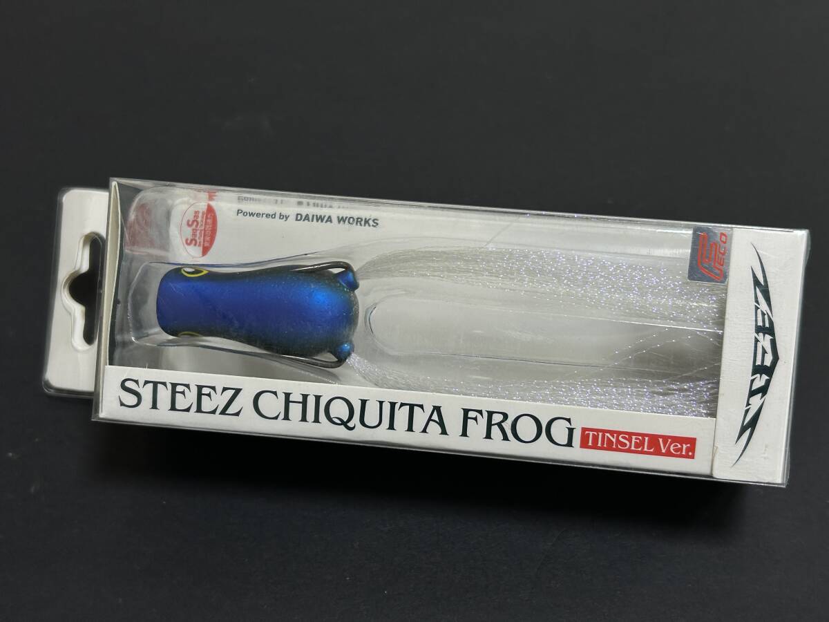 B ■■ 新品 ダイワ スティ-ズ チキータフロッグ 38㎜ 5.3g【ブラックブルーグラス】フローティング STEEZ Daiwa ■■ Z3.04拍卖