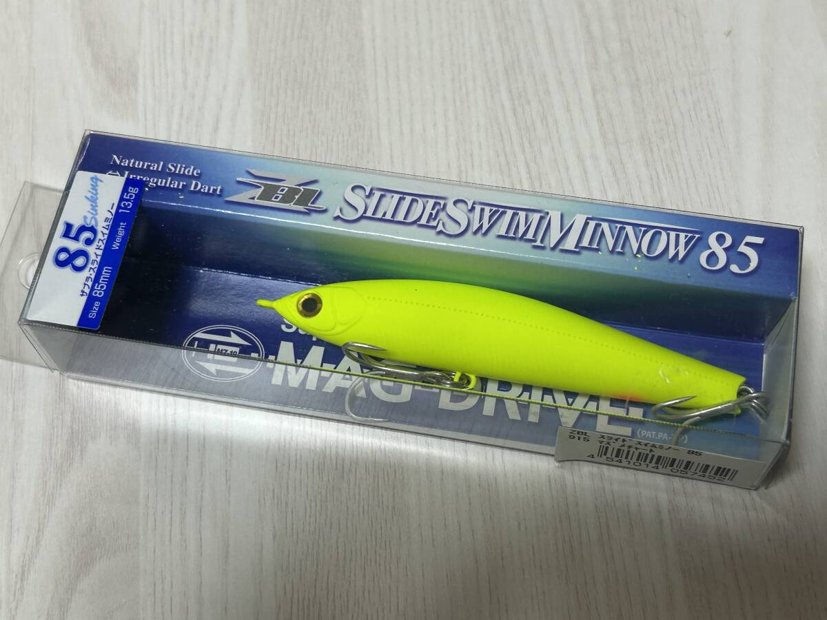 B ■■ 新品 ジップベイツ スライドスイムミノー 85 13.5g【マズメチャート】ZIP BAITS ■■ C4.04拍卖