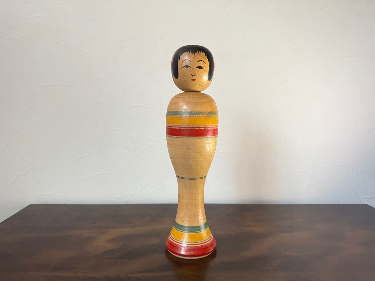 伝統こけし 佐々木覚平 キナキナ 花巻 南部系 佐々木マツエ 郷土玩具 民芸品 こけし拍卖