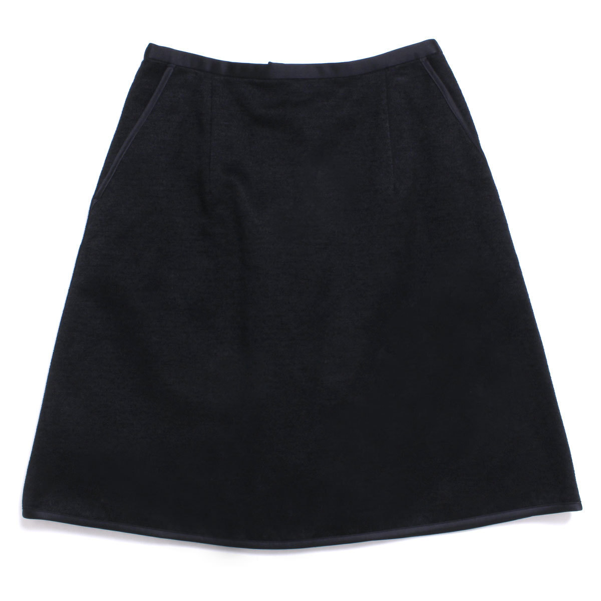 新品 21AW Ron Herman パイピングスカート sizeS ブラック ロンハーマン拍卖