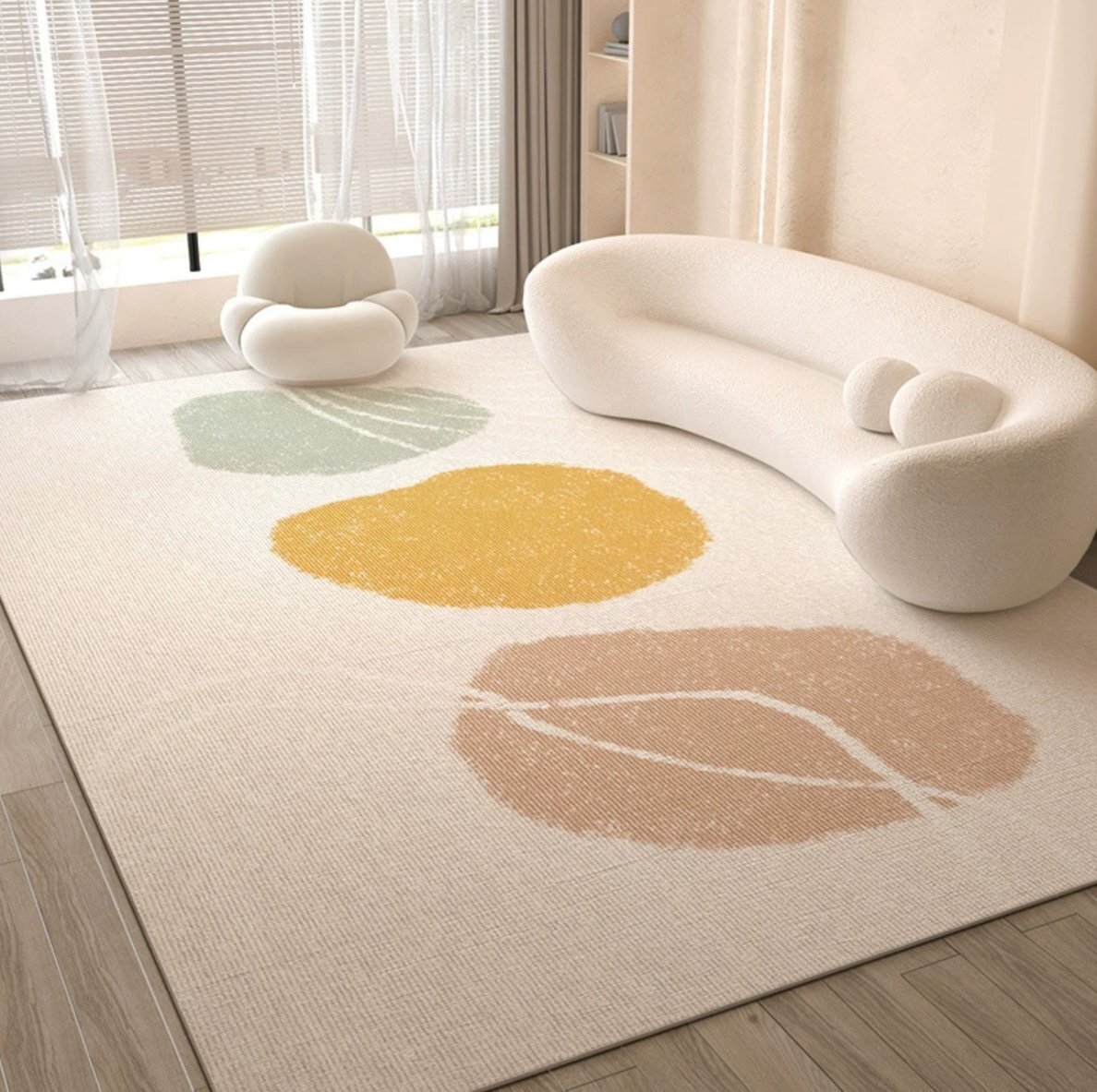 人気美品★ アメリカ式 シンプルな風 家庭用カーペット 方形 寝室 カーペット 160cm×230cm拍卖
