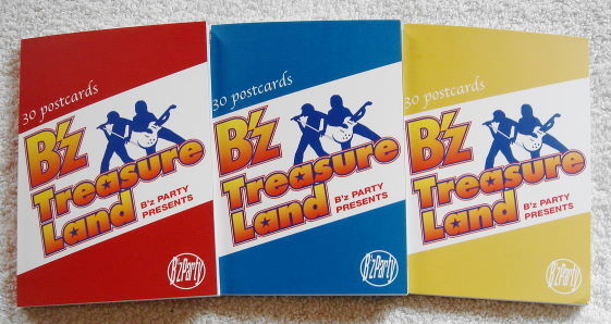 B'z 『 Treasure Land 1997~2005 ポストカード 』 【3冊セット、90枚】拍卖