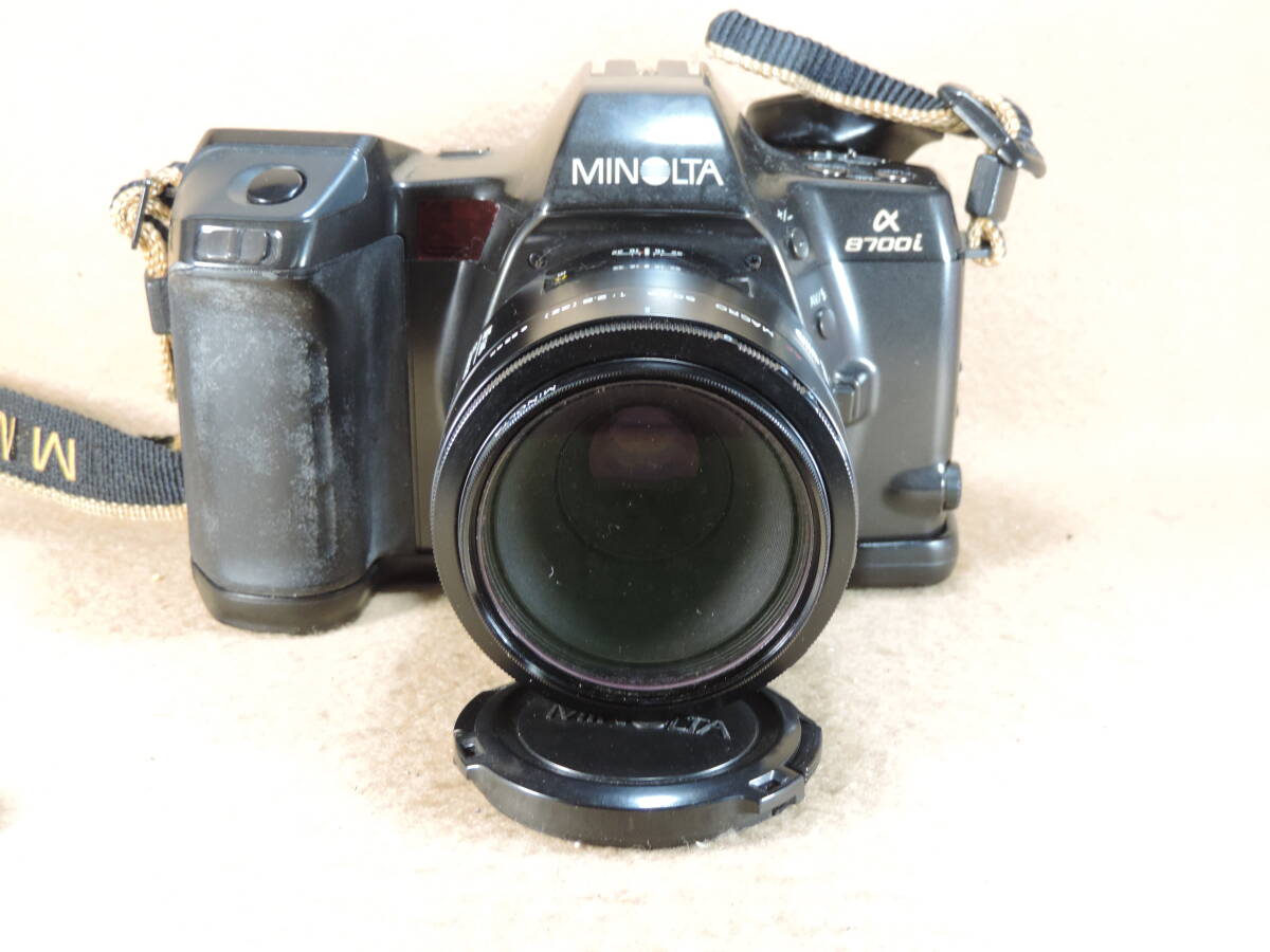 【夢オク】ミノルタAF50mmマクロレンズ 50mmF2.8MACRO α8700iカメラ ソニーα ジャンク コレクション放出拍卖