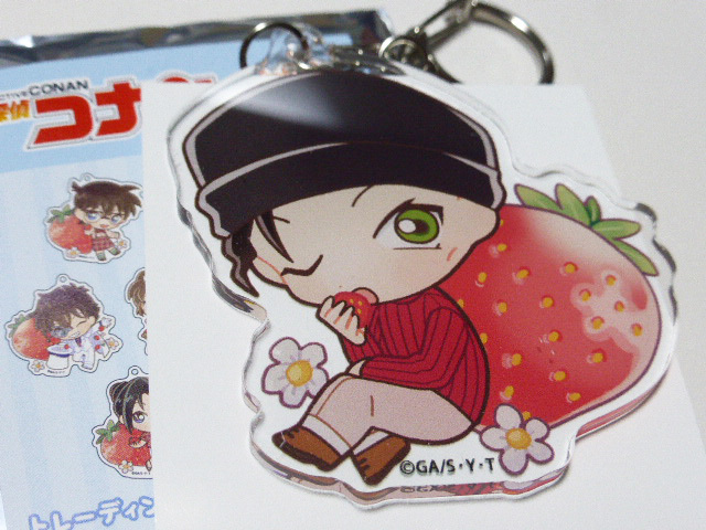 名探偵コナン トレーディングアクリルキーホルダー きゃらペコ いちご狩り 赤井秀一 未使用品拍卖