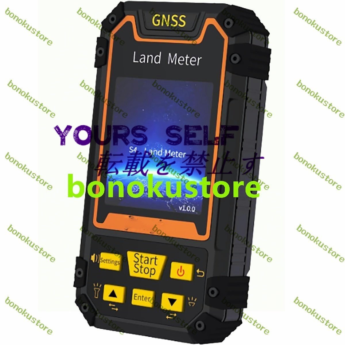 ハンドヘルドGPS測量機器 2.8インチLCDカラースクリーン付き土地メーター データエクスポート 正確な測定 リアルタイムナビゲーション拍卖