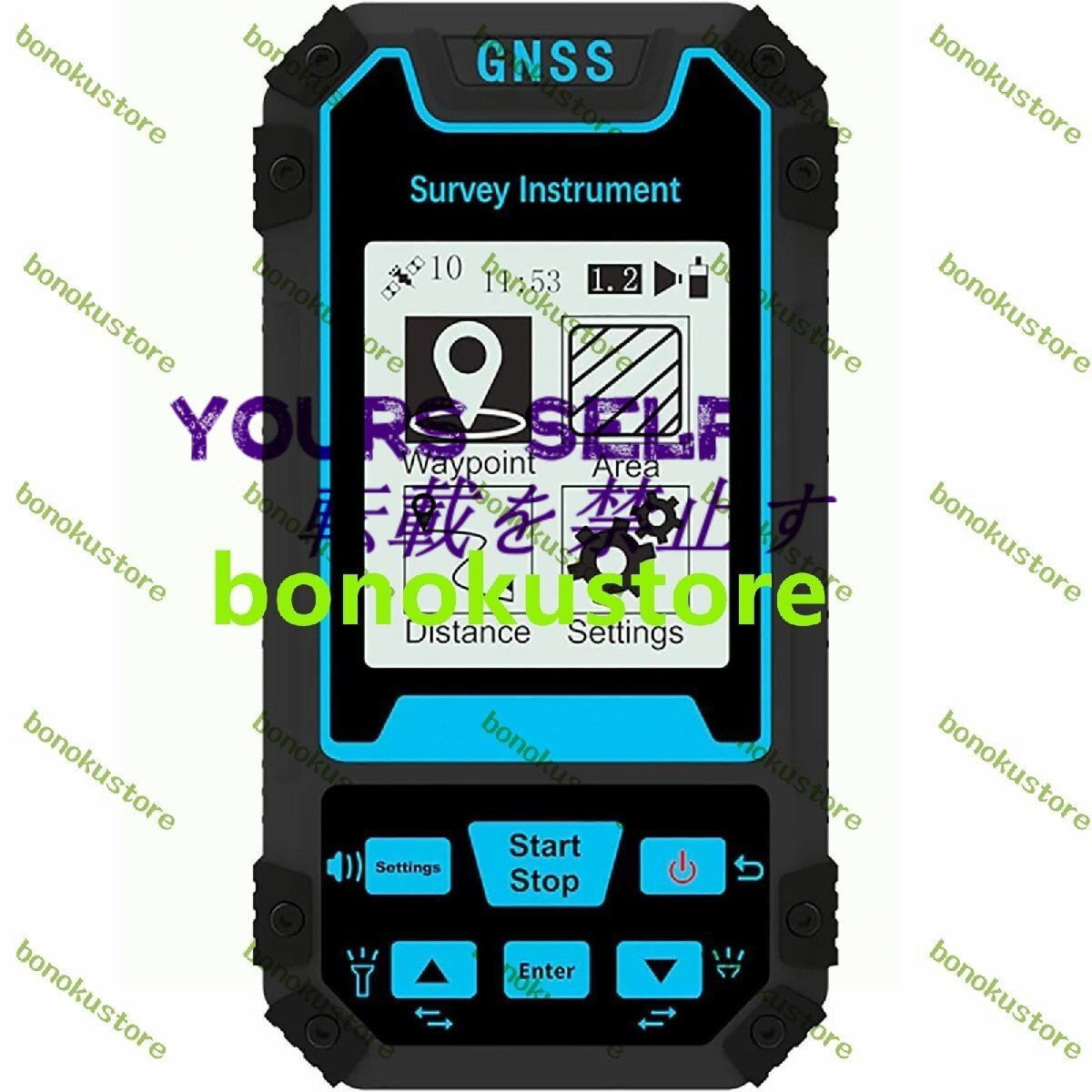 GPS測定 測量メーター 位置ナビゲーション 走行軌跡 プロジェクト杭打ちと多機能 電力、土地測量、屋外旅行、現場測量に適しています拍卖