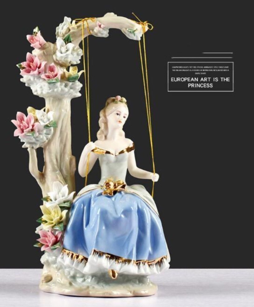 人気美品 人形置物陶器 北欧風 陶器置物 陶器人形 置物拍卖