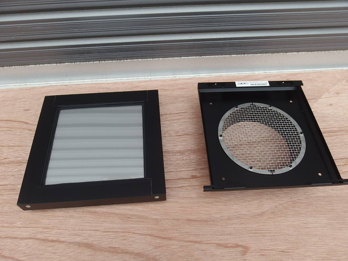 換気口 ダクト 佐原 SAHARA SB-WINDOW Φ150mm W250mm×H250mm ブラック ポリカボネート拍卖