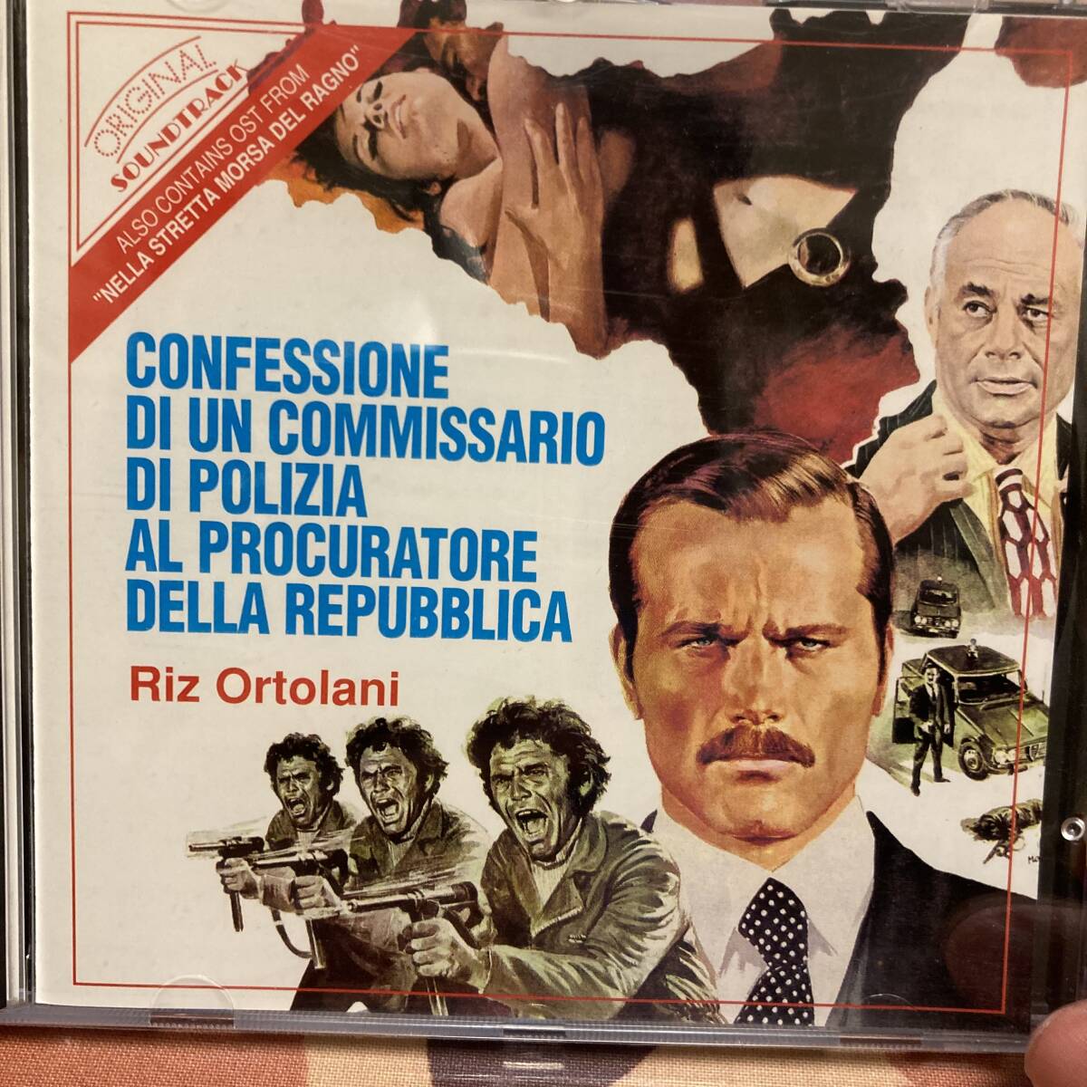 警視の告白&NELLA STRETTA MORSA DEL RAGNO(リズ・オルトラーニ/イタリア盤)拍卖