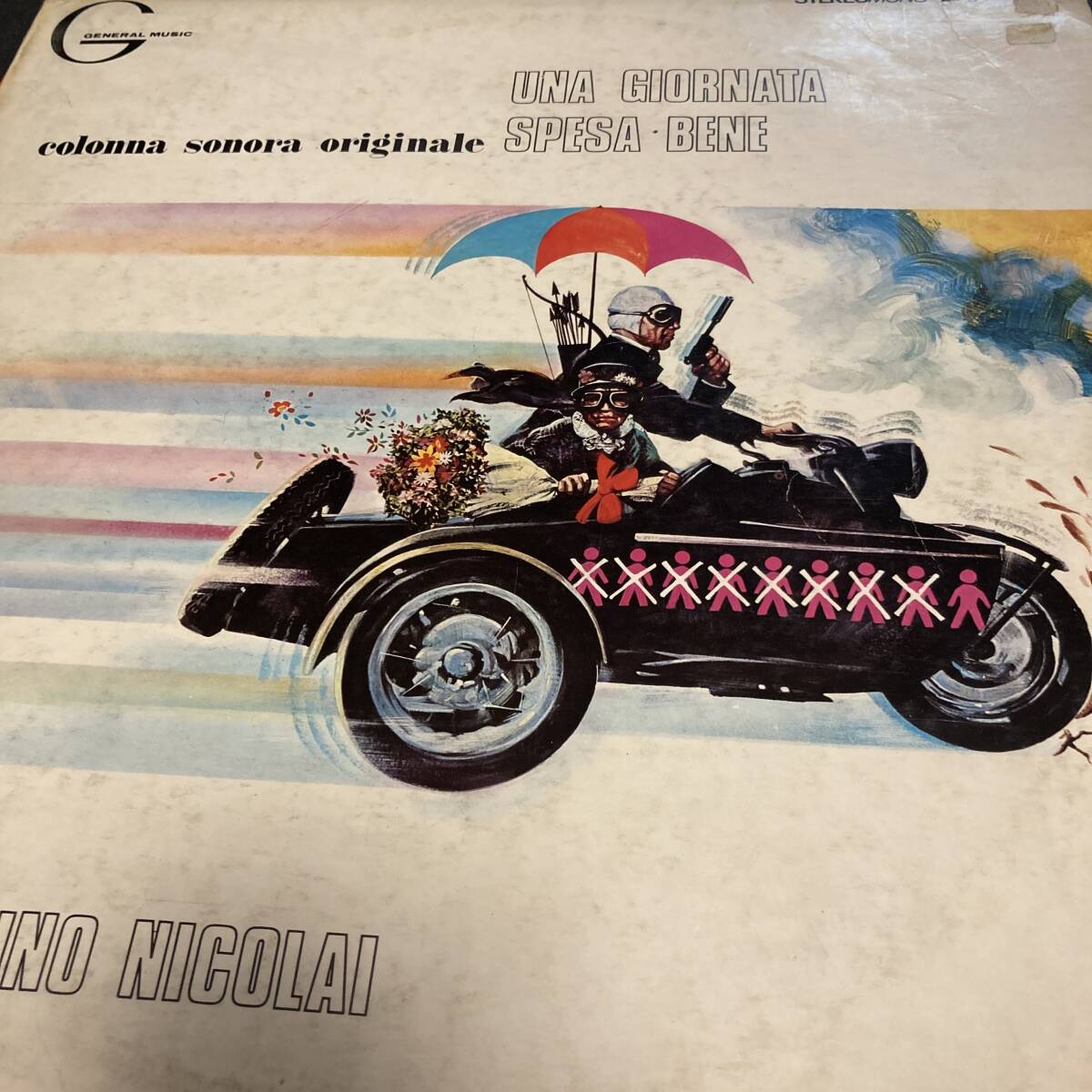 LP! UNA GIORNATA SPESA BENE(ブルーノ・ニコライ/イタリアGENERAL MUSIC レーベル盤)拍卖