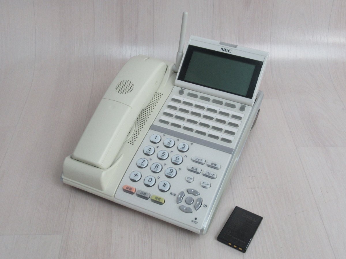 NEC DTZ-24BT-3D(WH)TEL Aspire UX 取説付 保証有 YG 3330 o拍卖