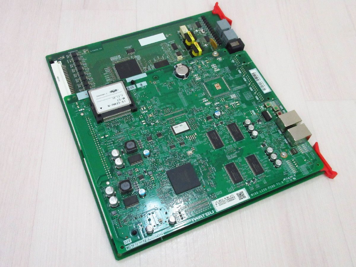 岩通 LEVANCIO IX-MCU-N(M-ST)+IX-CFMU-N+IX-CCU-N V11.01 96ポート/ひかり電話4ch/IWATSU-NET4ch 保証有 YH 7891拍卖
