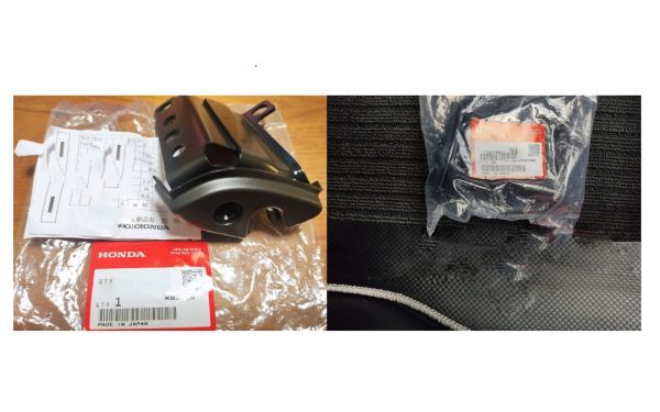 ★希少★ 未使用 ホンダ 純正 S660 JW5 2020 リアロックキャッチャー 左右セット 幌 異音対策拍卖