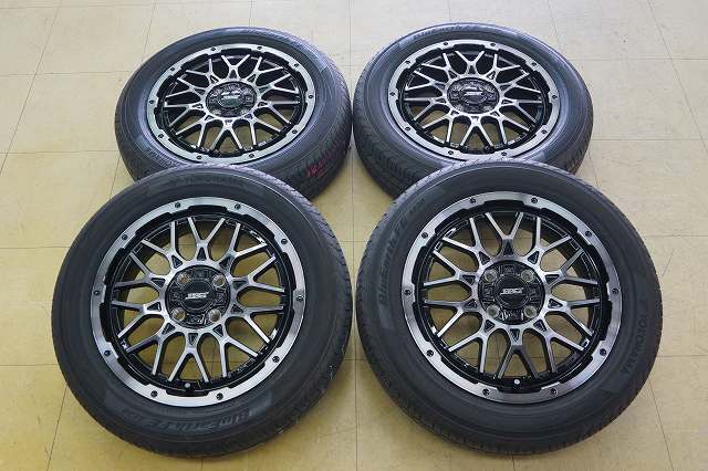 【新品】コーセイ ボトムガルシア シャドウバーツ 15インチ 4.5J+45 4H100 165/65R15【中古】ヨコハマ ブルーアース AE30 22年 D2 ソリオ拍卖