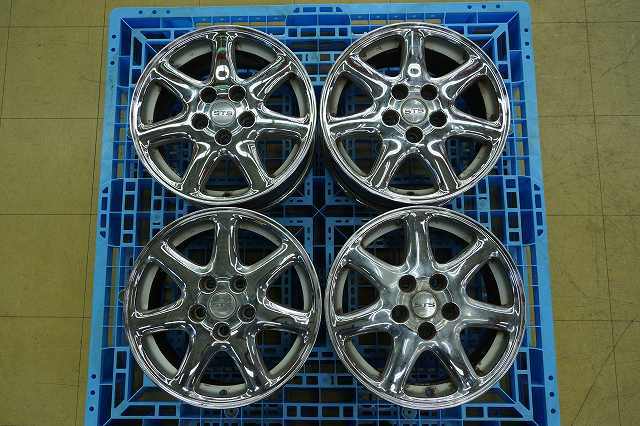 【中古】16インチ キャデラック セビル 純正 STS 7J+51 5H115 4本 1台分拍卖