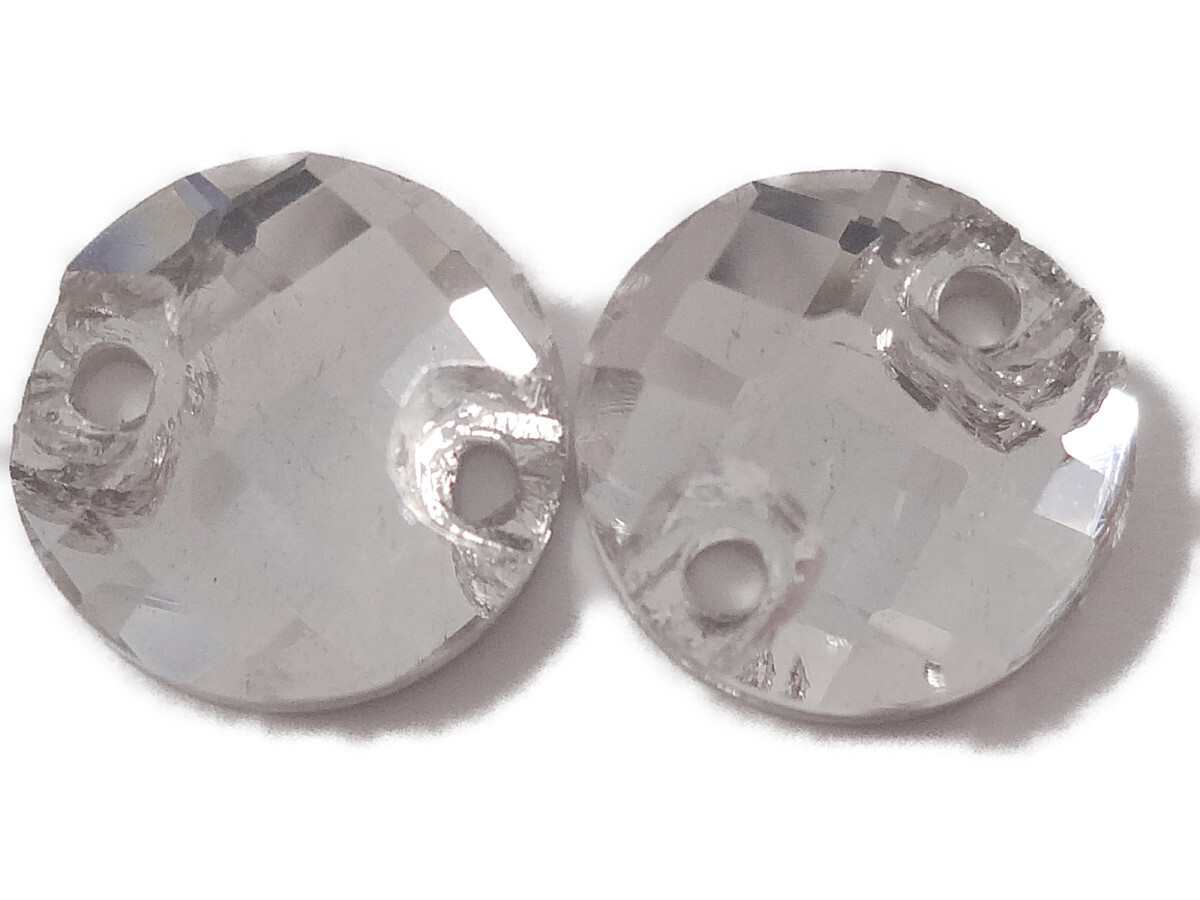 キラリ手芸部 No.6056-sビジュー パーツ 手芸用 ソーオン ストーン(ガラスビーズ ラインストーン)クリスタル_0.8cm×0.8cm_15個入り拍卖