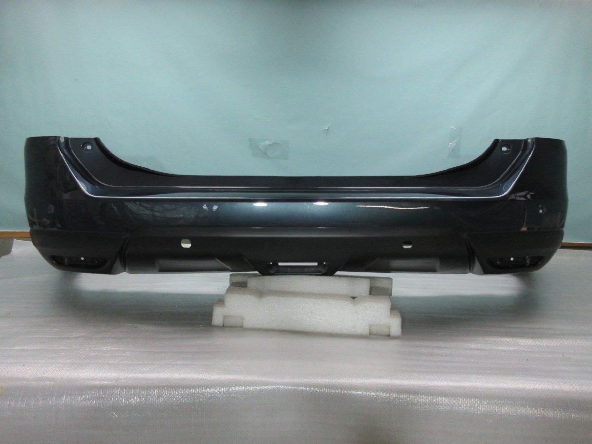 ◆ T32 エクストレイル X-TRAIL 前期 純正 リアバンパー 85022-4CE0H スチールブルー拍卖