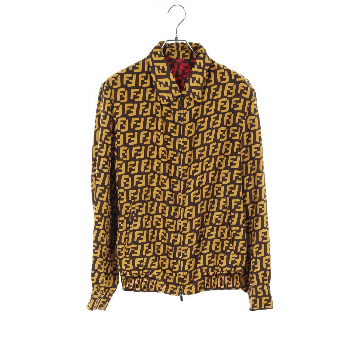 フェンディ FF柄 ブランドオフ FENDI シルク ブルゾン 中古 メンズ拍卖