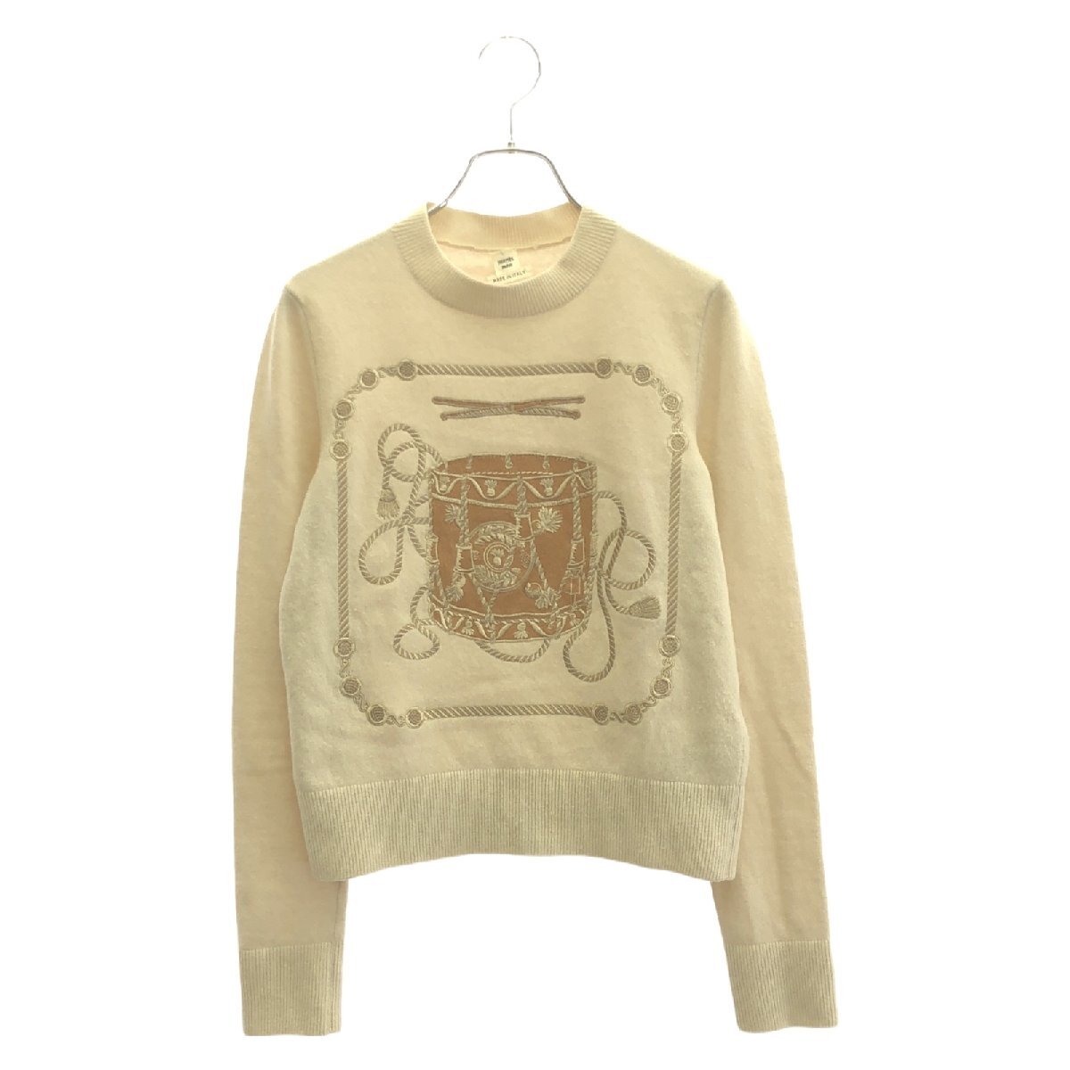 エルメス ニット 23AW ブランドオフ HERMES ウール ニット 中古 レディース拍卖