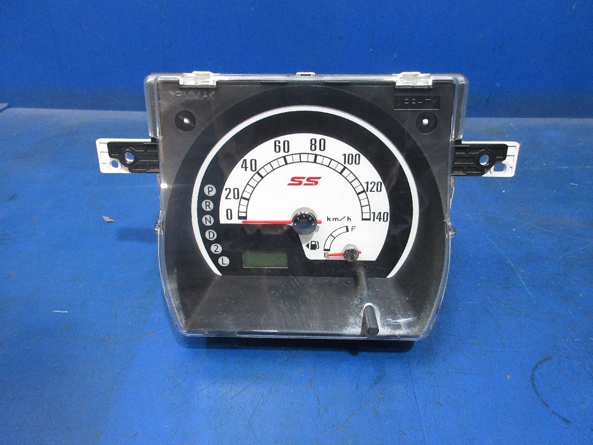 スズキ アルトラパン TA-HE21S スピードメーター SS 34100-75H0 34100-75H41 走行距離 186571km (K拍卖
