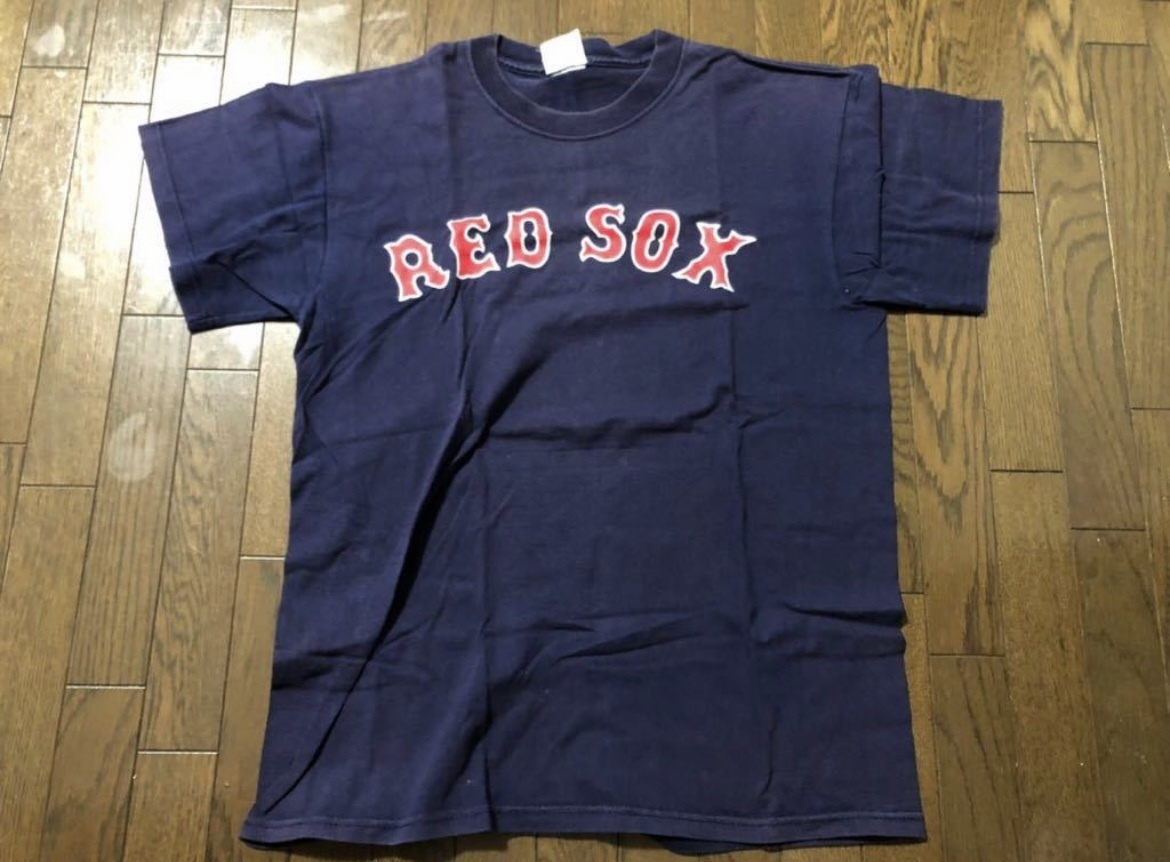 ★MLB MAJESTIC マジェスティック BOSTON RED SOX ボストン レッドソックス T SHIRT★ヴィンテージ VINTAGE★拍卖