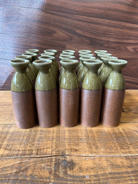 Su.49★徳利 20本セット★和食/懐石/料亭/割烹/旅館/定食/居酒屋/ホテル/日本酒/熱燗/とっくり/レトロ/宴会/業務用/飲食店/中古品拍卖