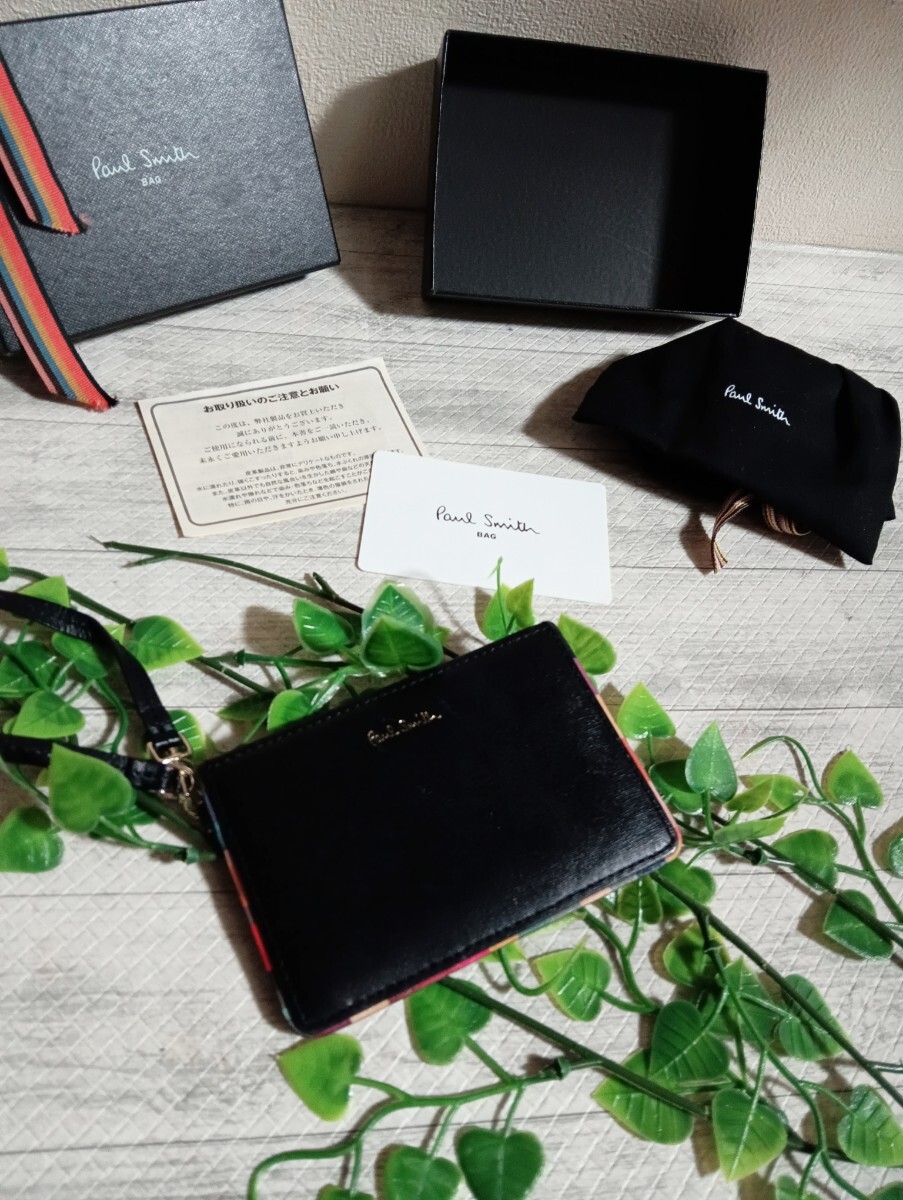極美品 ポールスミス PaulSmith カードケース パスケース 定期入れ拍卖