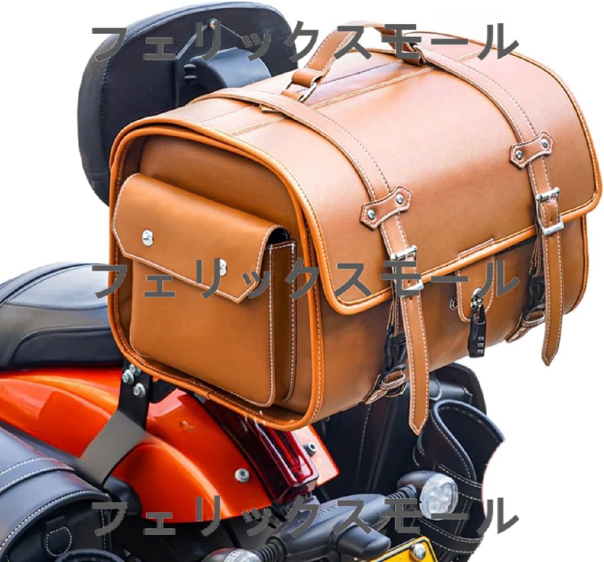 バイク リアボックス 33L トップケース バイクボックス バイク用ボックス 着脱可能式 スクーター フルフェイス収納可能 ヘルメット入れ拍卖