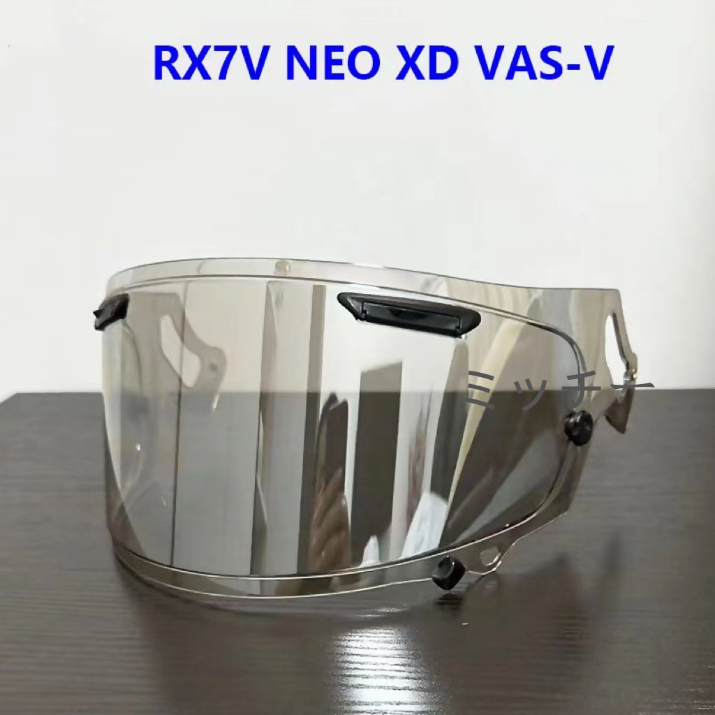 送料無料 アライ Arai RX7X NEO XD GX VAS-V シールド 交換用  透明ベース/シルバーミラー 夜間使用可能拍卖