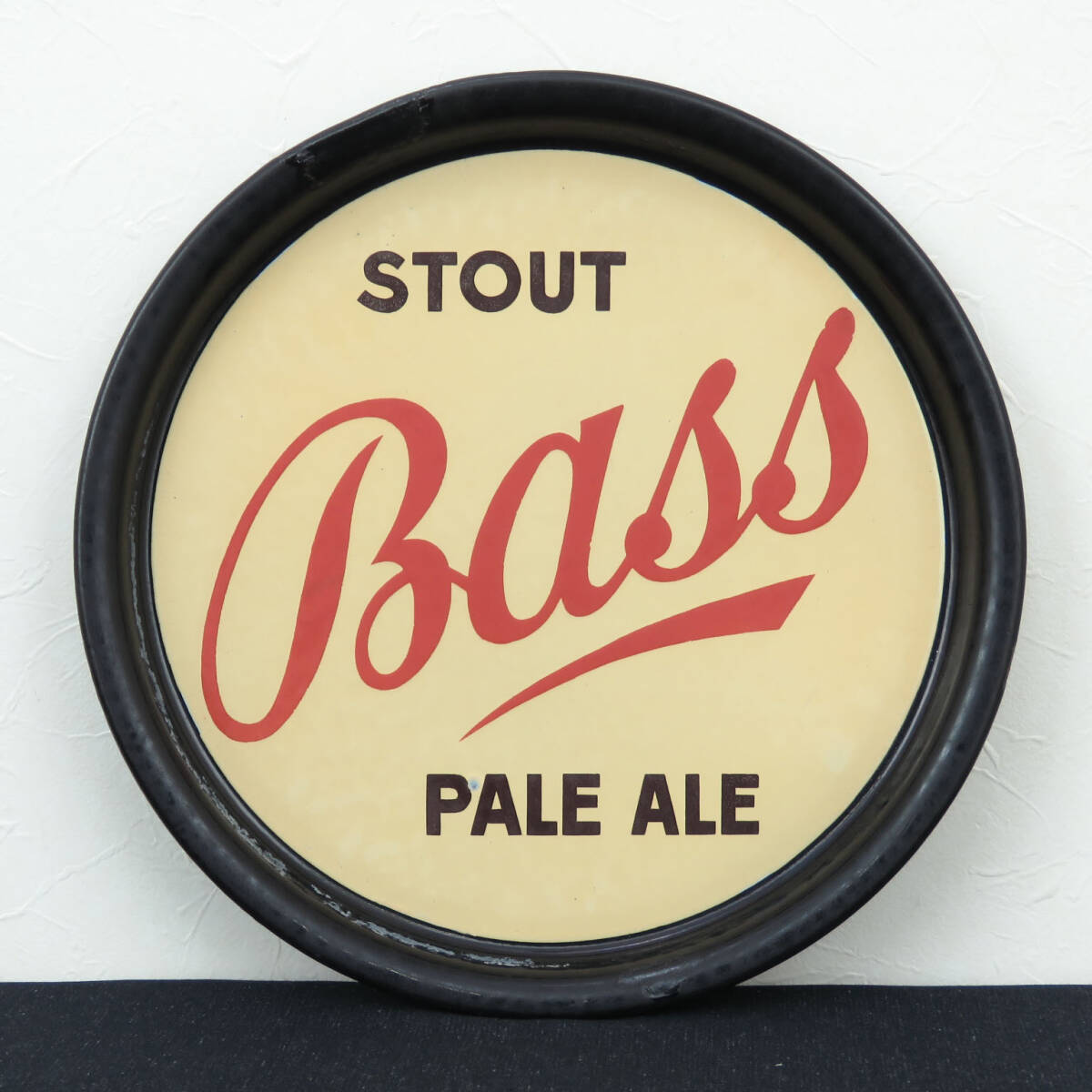 バス ペール エールのアンティークのトレー/イギリスのビール/Bass/店舗什器/ディスプレイ/パブ/レストラン/ホームバー/インテリア/AL-0436拍卖