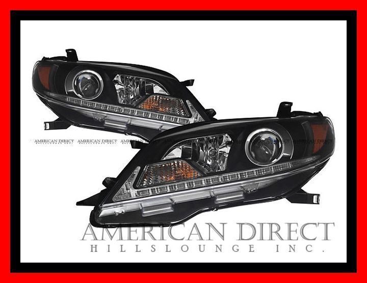 【特注/日本仕様/ブラック/ハロゲン仕様】11-17y トヨタ シエナ ヘッドライト ヘッドランプ 左側走行用 LED ミラー サイド 日本光軸仕様拍卖