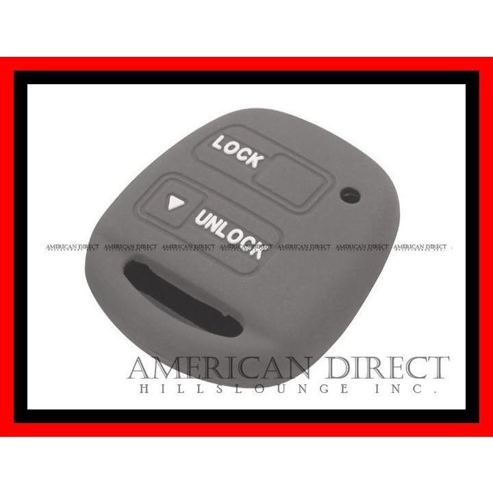 【定番アイテム/グレー】トヨタ FJクルーザー シリコン キーレス カバー リモコン トランスミッター CV2421GY ダイハツ レクサス 大人気拍卖