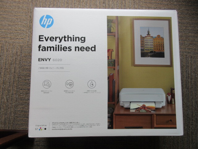 ◆◆HP ENVY 6020 いつでも手元でサクッと印刷 HPインクジェットプリンター◆◆拍卖