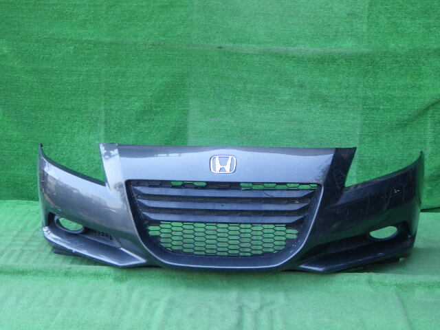ZF1 CR-Z 純正フロントバンパー おまけ ロアグリル 左 右 フォグカバー付 ホンダ CRZ グレー 71101-SZT-ZZ00 拍卖