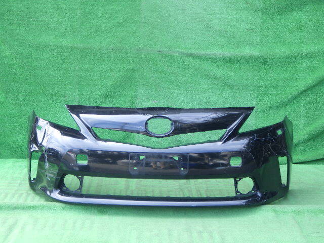ZVW40W ZVW41W 前期 プリウスα 純正フロントバンパー アルファ 黒 52119-47240拍卖