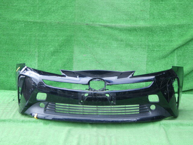 ZVW50 ZVW51 ZVW55 後期 プリウス 純正フロントバンパー 下側ロアグリル付 PRIUS 黒 52119-47740拍卖